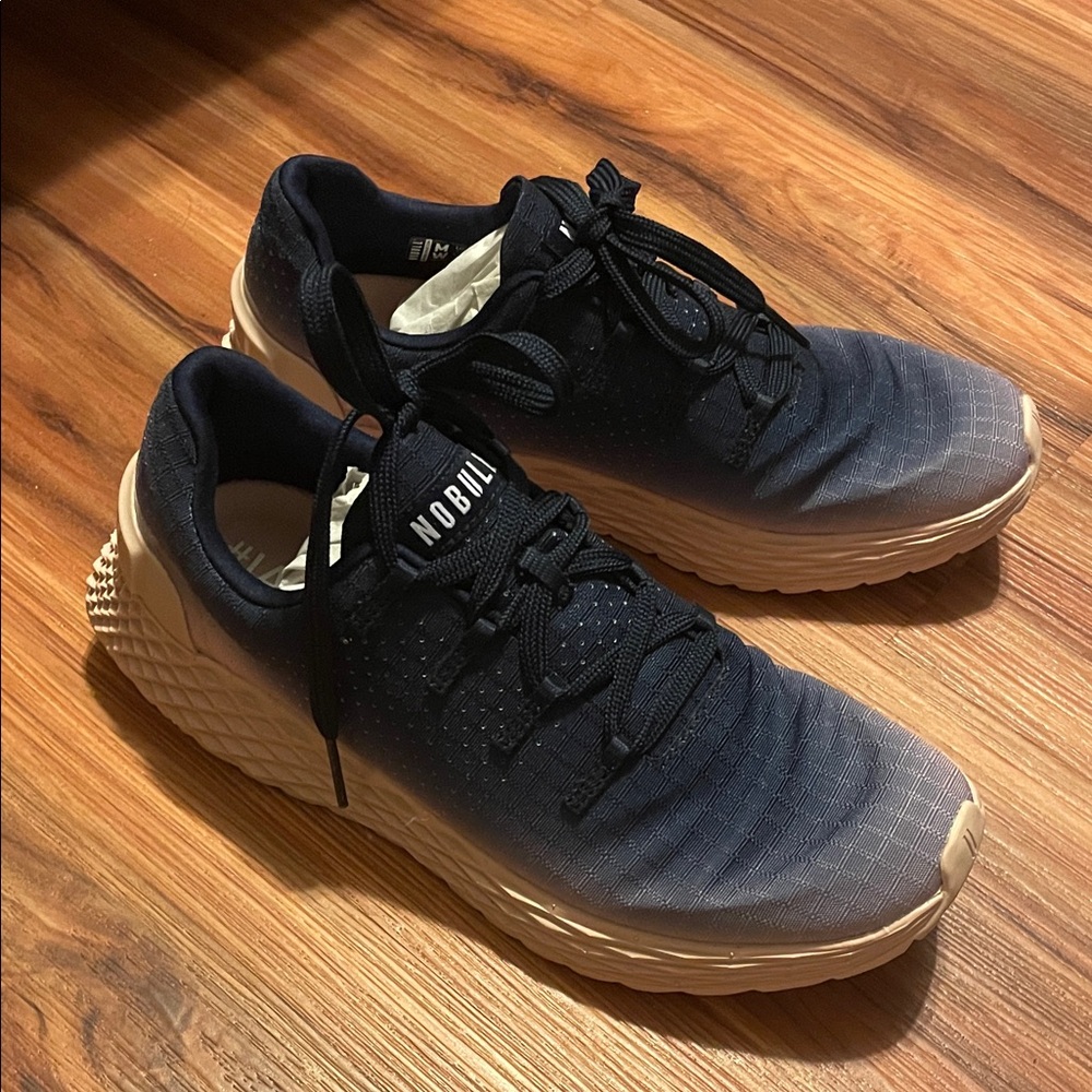 NOBULL Black and Tan Sneakers